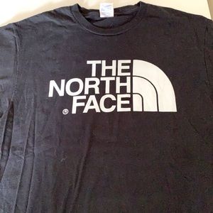 North face black t-shirt